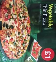 Mängden socker i Ultra Thin Chicken Mozzerella Pizza