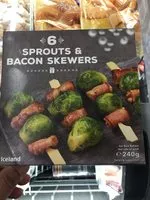 Mängden socker i Sprouts bacon skewers