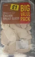 Mängden socker i Chicken breast Slices
