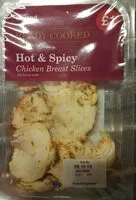Mängden socker i Hot and spicy chicken breast slices