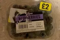 Mängden socker i Bluberries