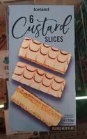 Mängden socker i 6 custard slices