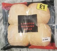 Mängden socker i Scotch Morning Rolls