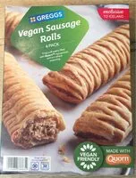 Mängden socker i Vegan sausage rolls