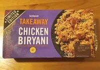 Mängden socker i Takeaway chicken biryani