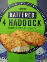 Mängden socker i Battered Haddock