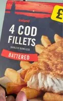 Mängden socker i Cid fillets battered