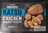 Mängden socker i Breaded Katsu Chicken Breast Fillets