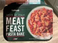 Mängden socker i Meat feast pasta bake