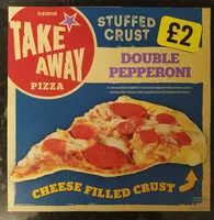 Mängden socker i Iceland Stuffed Crust Double Pepperoni Pizza