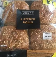 Mängden socker i 4 seeded rolls