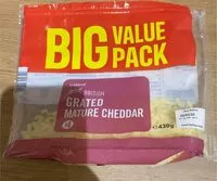 Mängden socker i Mature cheese