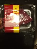 Mängden socker i Beef rump steak