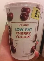 Mängden socker i Low fat cheery yogurt