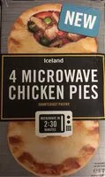 Mängden socker i 4 Microwave Chicken Pies