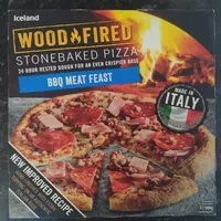 Mängden socker i Woodfired Stonebaked BBQ Meat Feast Pizza