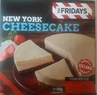 Mängden socker i TGI Fridays New York Cheesecake