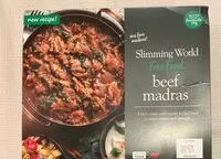 Mängden socker i Beef madras