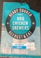 Mängden socker i Bbq chicken skewers