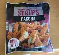 Mängden socker i Chicken breat fillet strips pakora