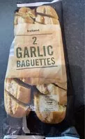 Mängden socker i Garlic baguettes