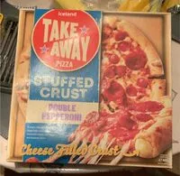 Mängden socker i Take Away Stuffed Crust Double Pepperoni