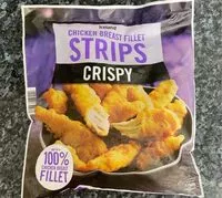Mängden socker i Crispy chicken breast fillet strips