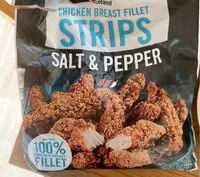 Mängden socker i Chicken strips salt and pepper