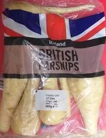 Mängden socker i British Parsnips