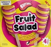 Mängden socker i Fruit salad