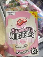 Mängden socker i strawberry milkshakes