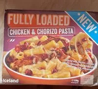 Mängden socker i Fully loaded chicken & chorizo pasta