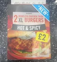 Mängden socker i Hot & Spicy Burgers