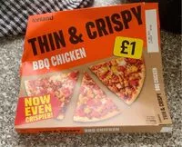 Mängden socker i Bbq chicken pizza