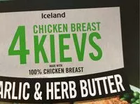 Mängden socker i Chicken breast 4 Kievs