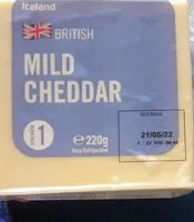 Mängden socker i Mild cheddar
