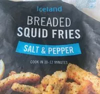 Mängden socker i Breaded squid fries salt&pepprt