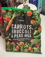 Mängden socker i Carrots, Broccoli & Peas Mix