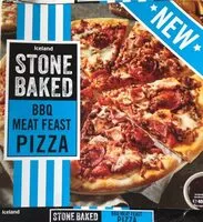 Mängden socker i Stone Baked BBQ Meat Feast Pizza