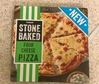 Mängden socker i Stone baked four cheese pizza