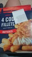 Mängden socker i 4 cod fillets