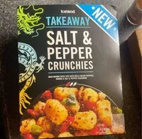 Mängden socker i Iceland salt & pepper crunchies