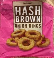 Mängden socker i Hash brown onion rings