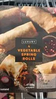 Mängden socker i Luxury vegetable spring rools