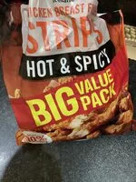 Mängden socker i Chicken Breast Fillet Strips - Hot & Spicy