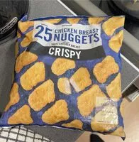 Mängden socker i Chicken breast nuggets