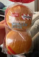 Mängden socker i 4 brioche burger buns