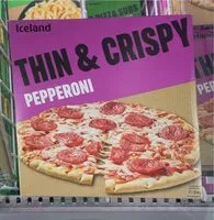 Mängden socker i Thin & Crispy Pepperoni