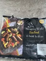 Mängden socker i 6 beef koftas