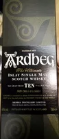 Socker och näringsämnen i Ardbeg